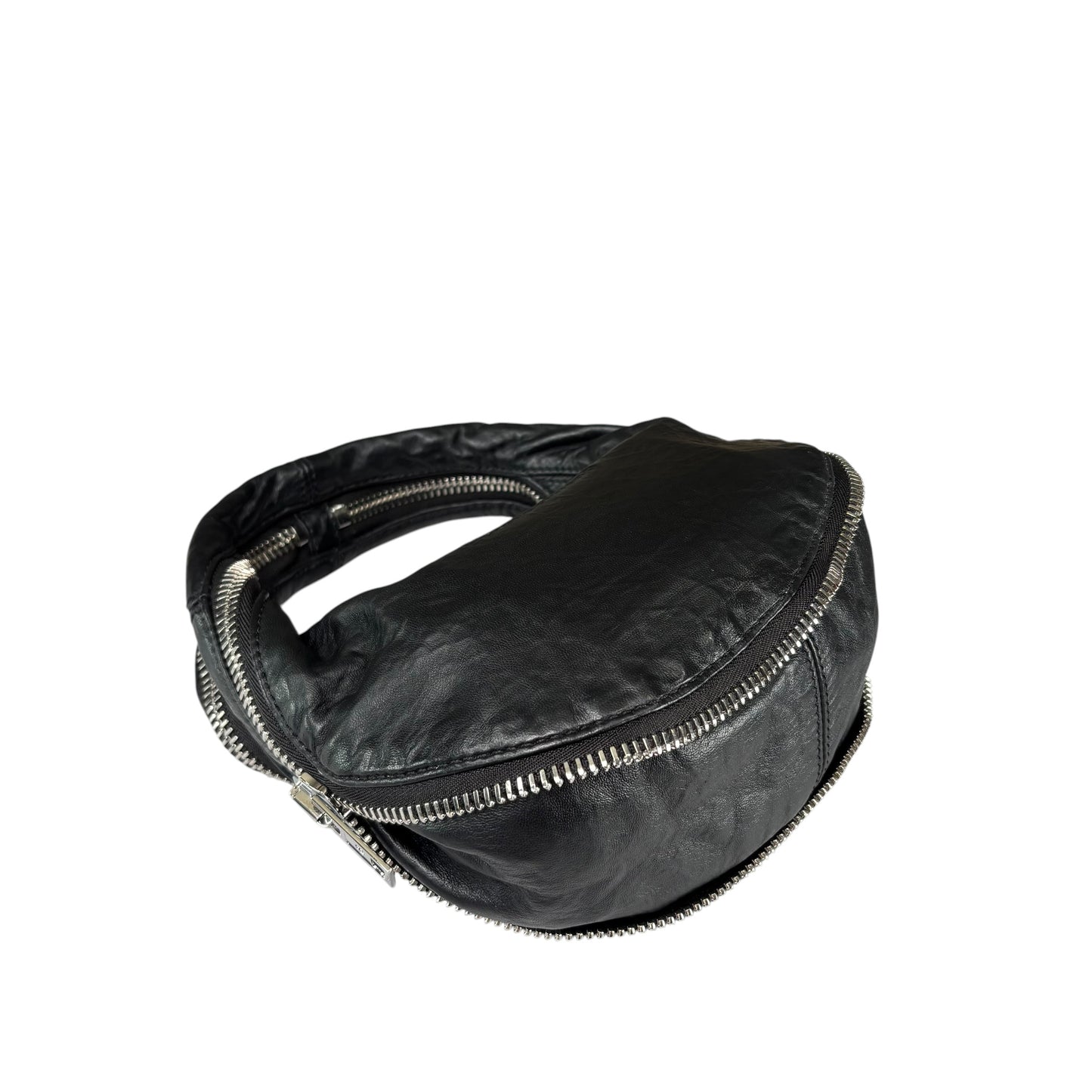 Alexander Wang Mini ZipTwist 2-Way Leather SHW Purse