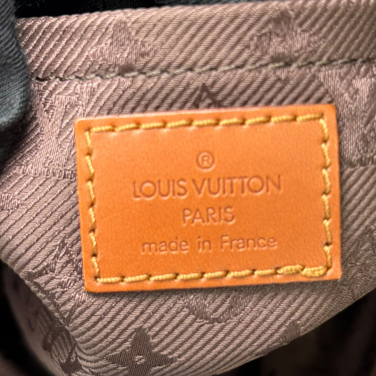Louis Vuitton Y2K Onata Orange Suede Mahina GM Leather Hobo Purse