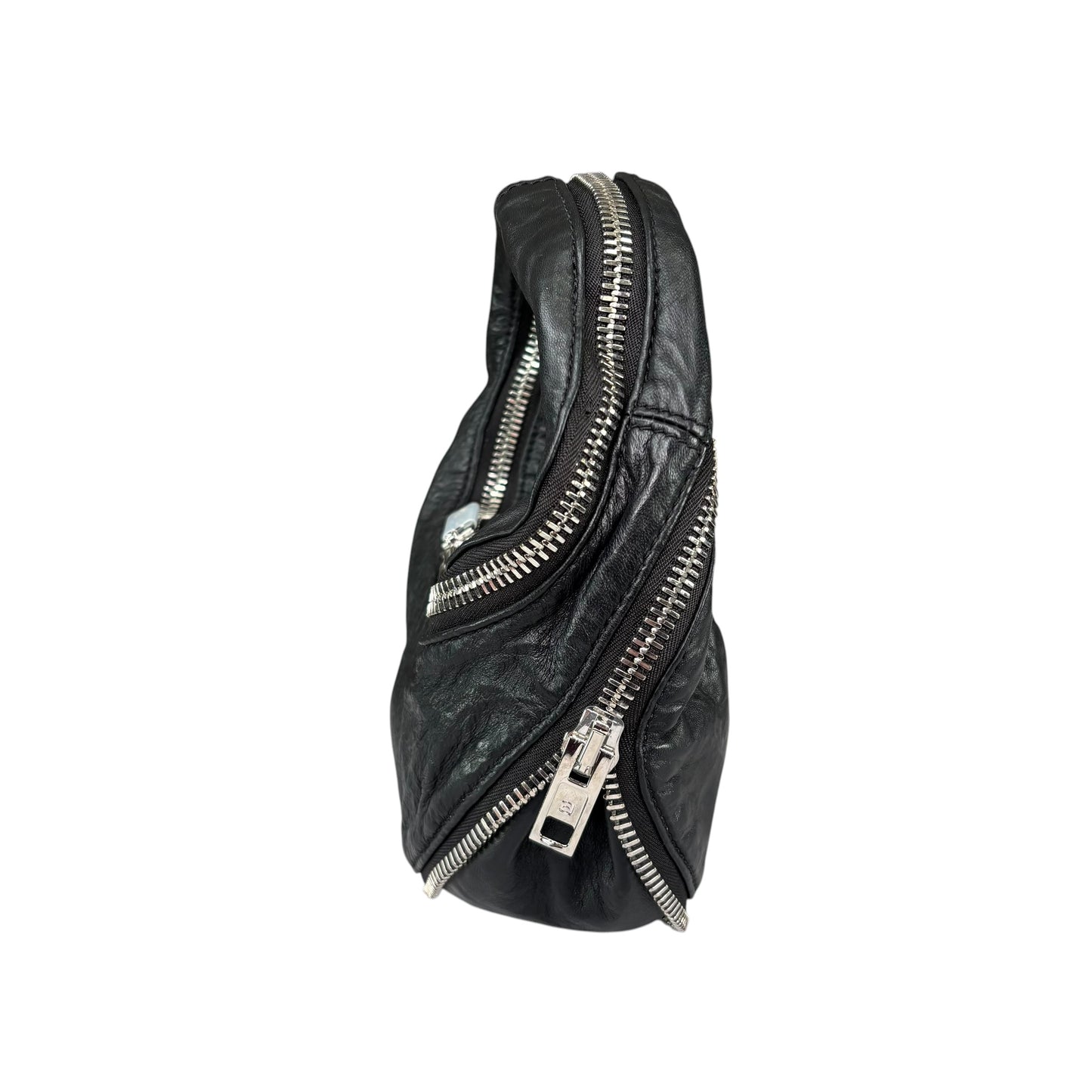 Alexander Wang Mini ZipTwist 2-Way Leather SHW Purse