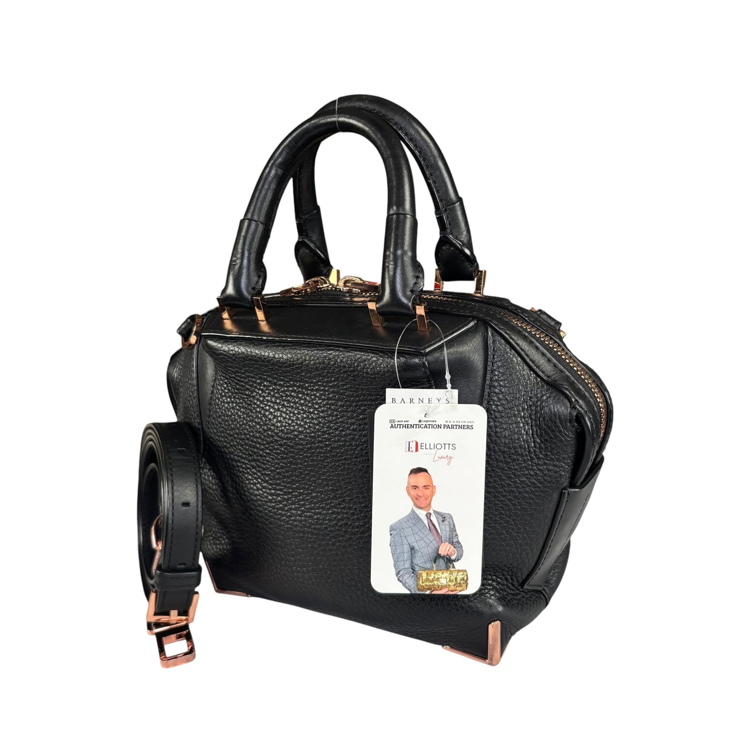 Alexander Wang Emilie Satchel w/Strap Rose Gold HW Purse