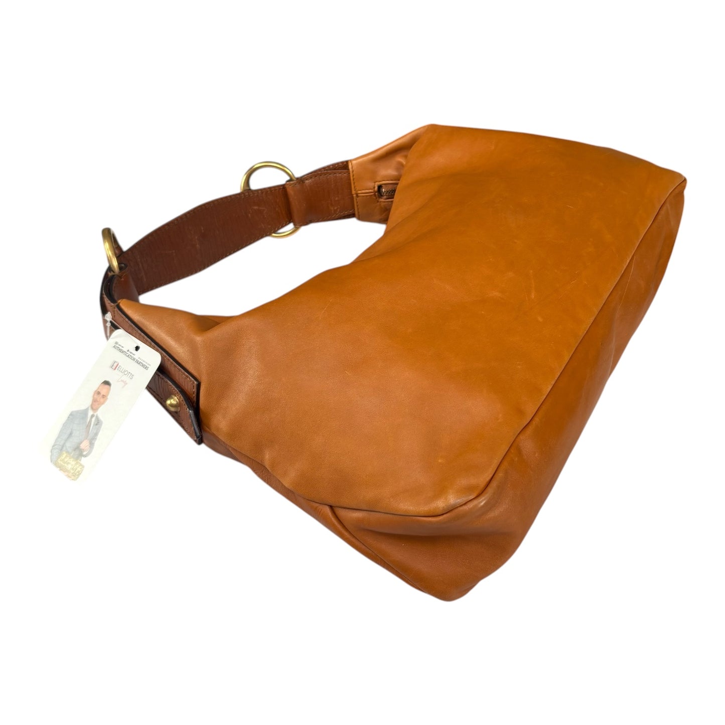 Gucci Y2K Horsebit GHW Congac Leather Shoulder Hobo Purse