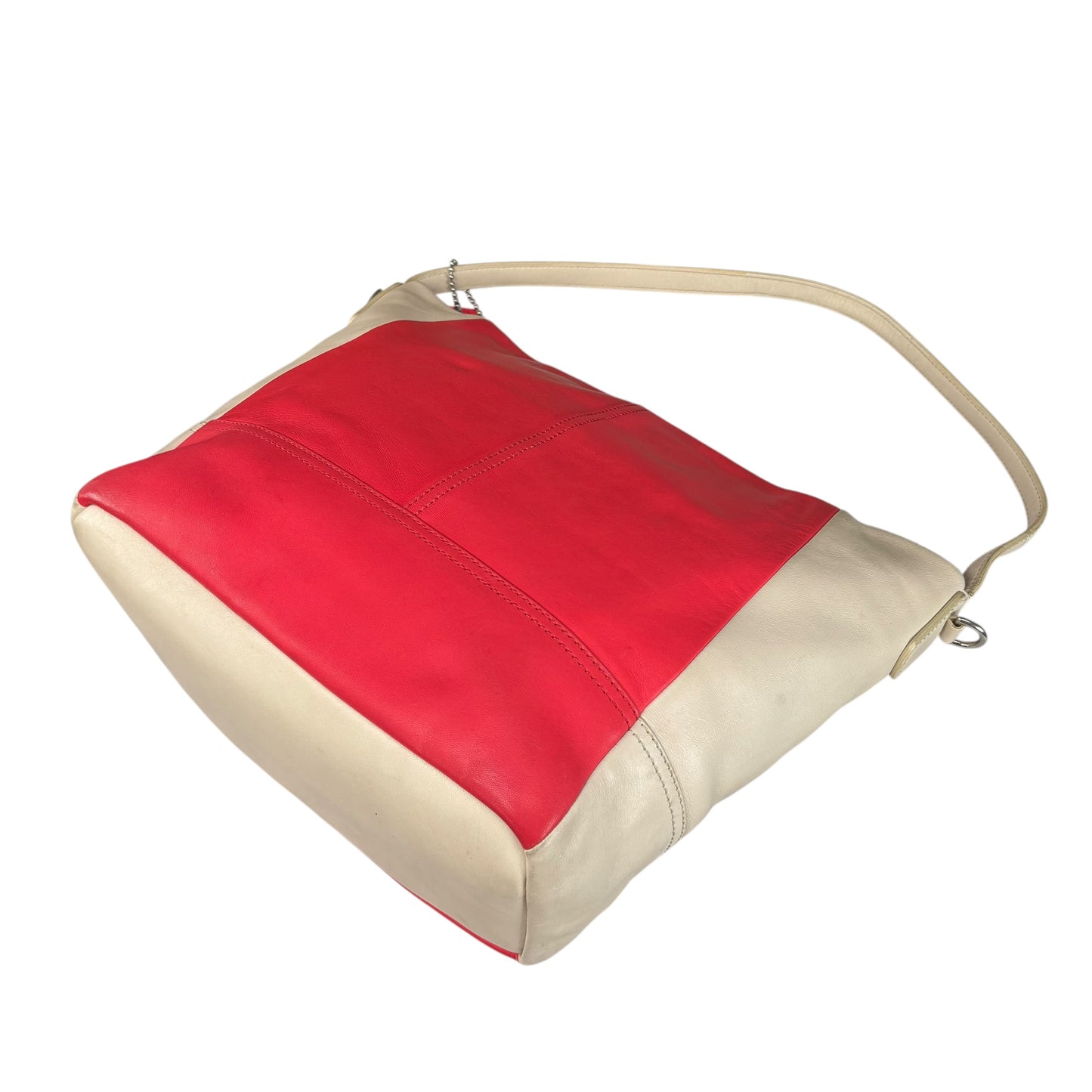 Coach Legacy Pink SHW ColorBlock Y2K Weekend Hobo Purse