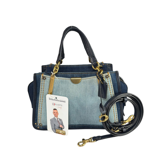 Coach Dreamer 21 Denim Mini 2-Way Crossbody Bag