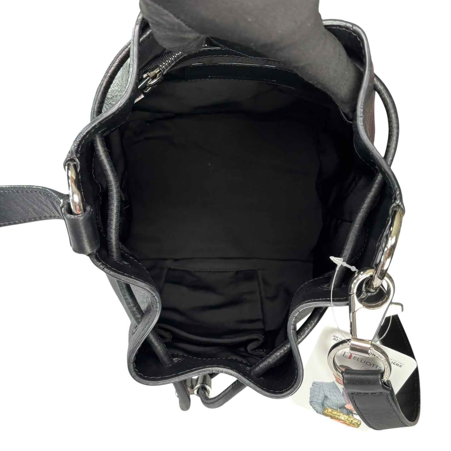 Alexander Wang Diego Bucket SHW Black Leather Crossbody