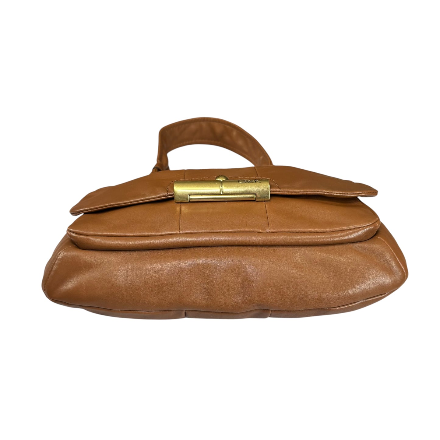 Coach Y2K Kristin Brown Leather BHW Shoulder 2-Way Purse