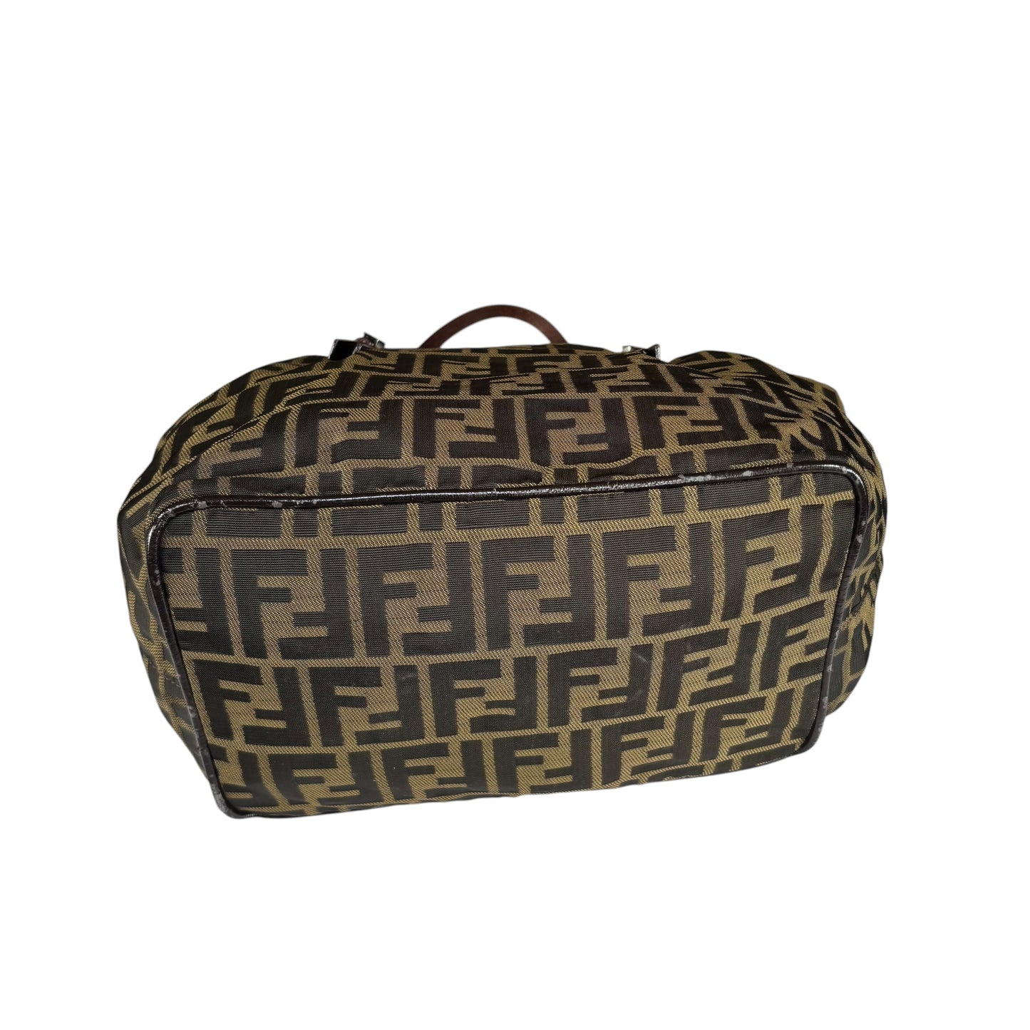 Fendi Zucca Y2K Canvas Mini Bucket Tote Purse