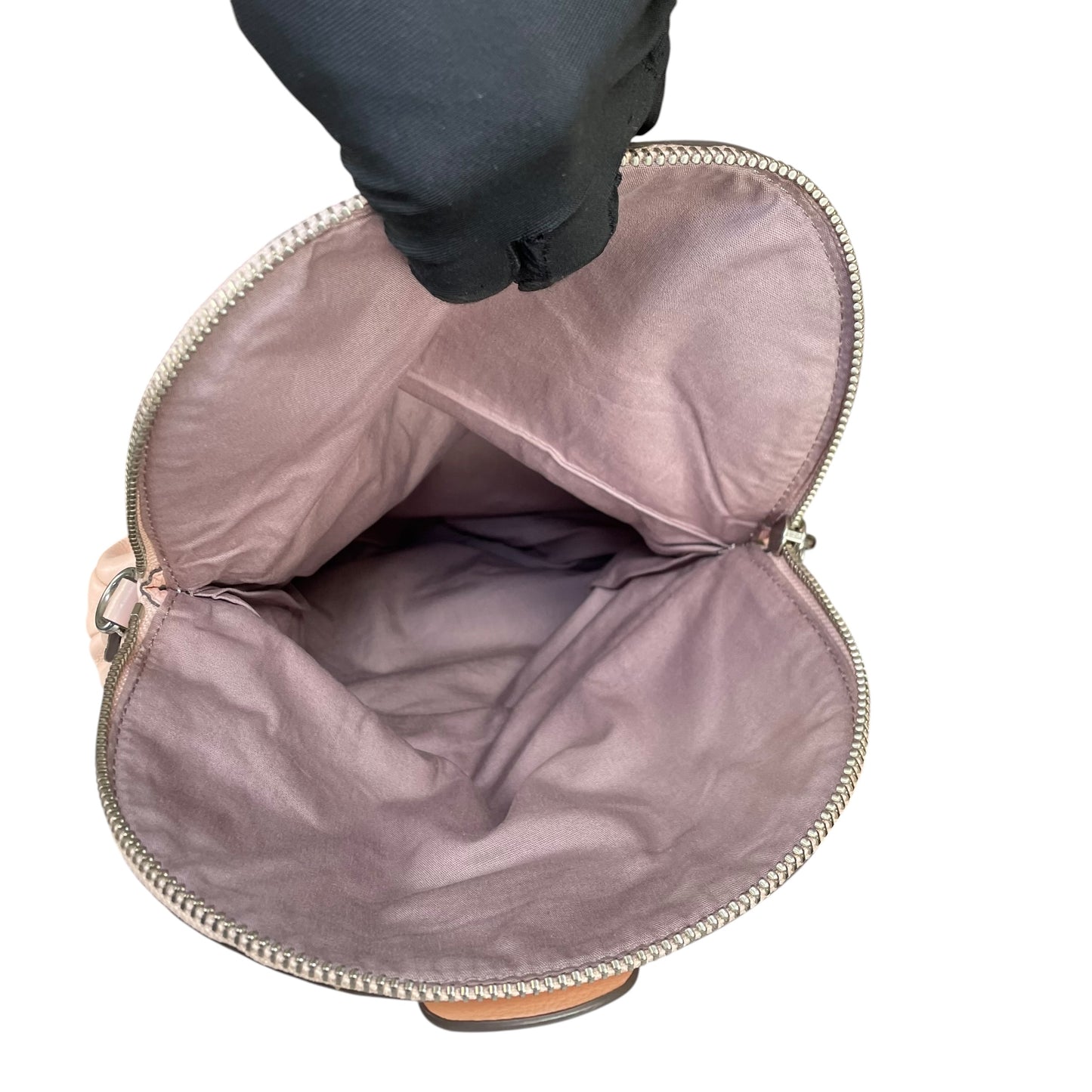 Marc By Marc Natasha Pink Crossbody Leather Satchel