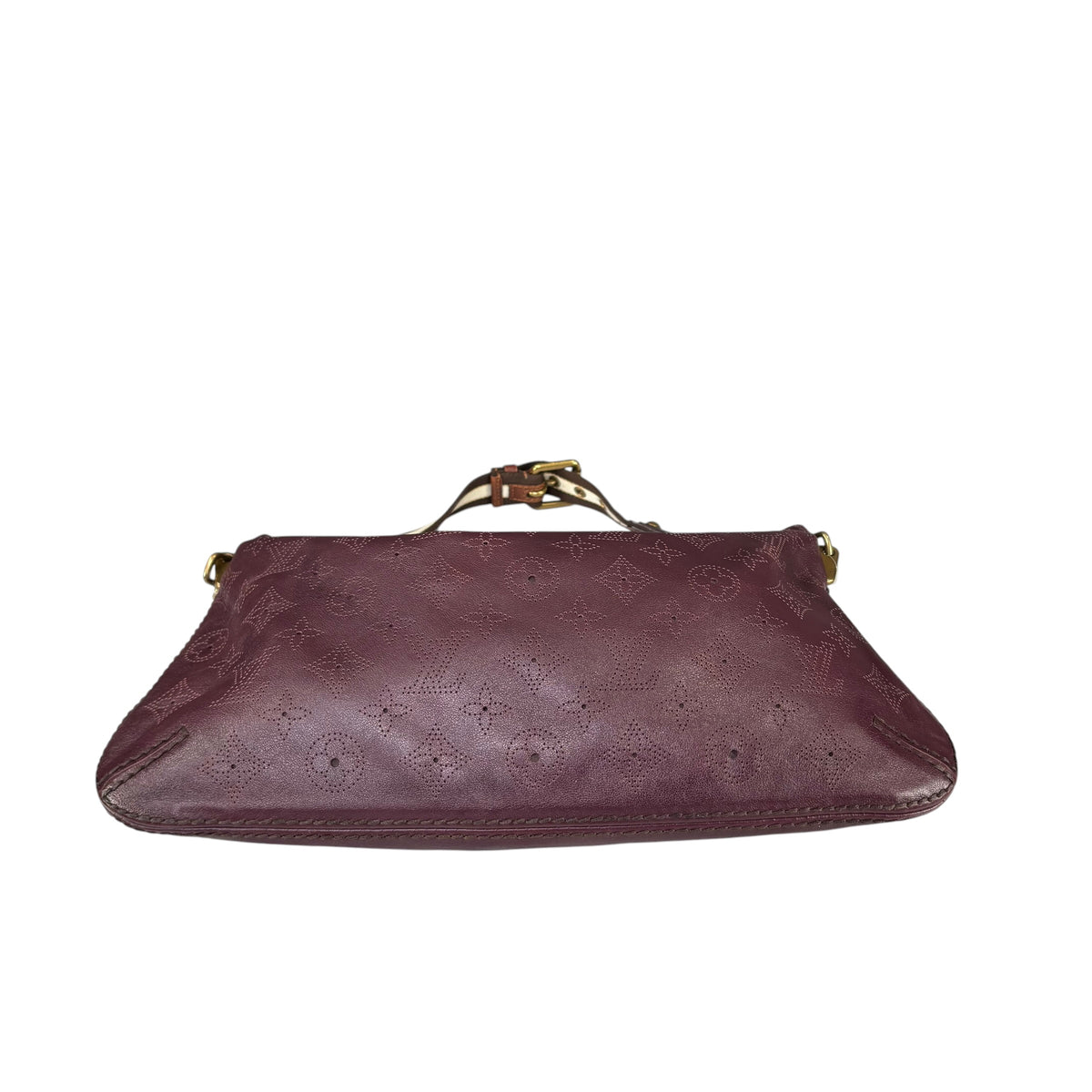 Louis Vuitton Limited Edition Mahina Bordeaux Leather Onatah PM Pouchette Hobo