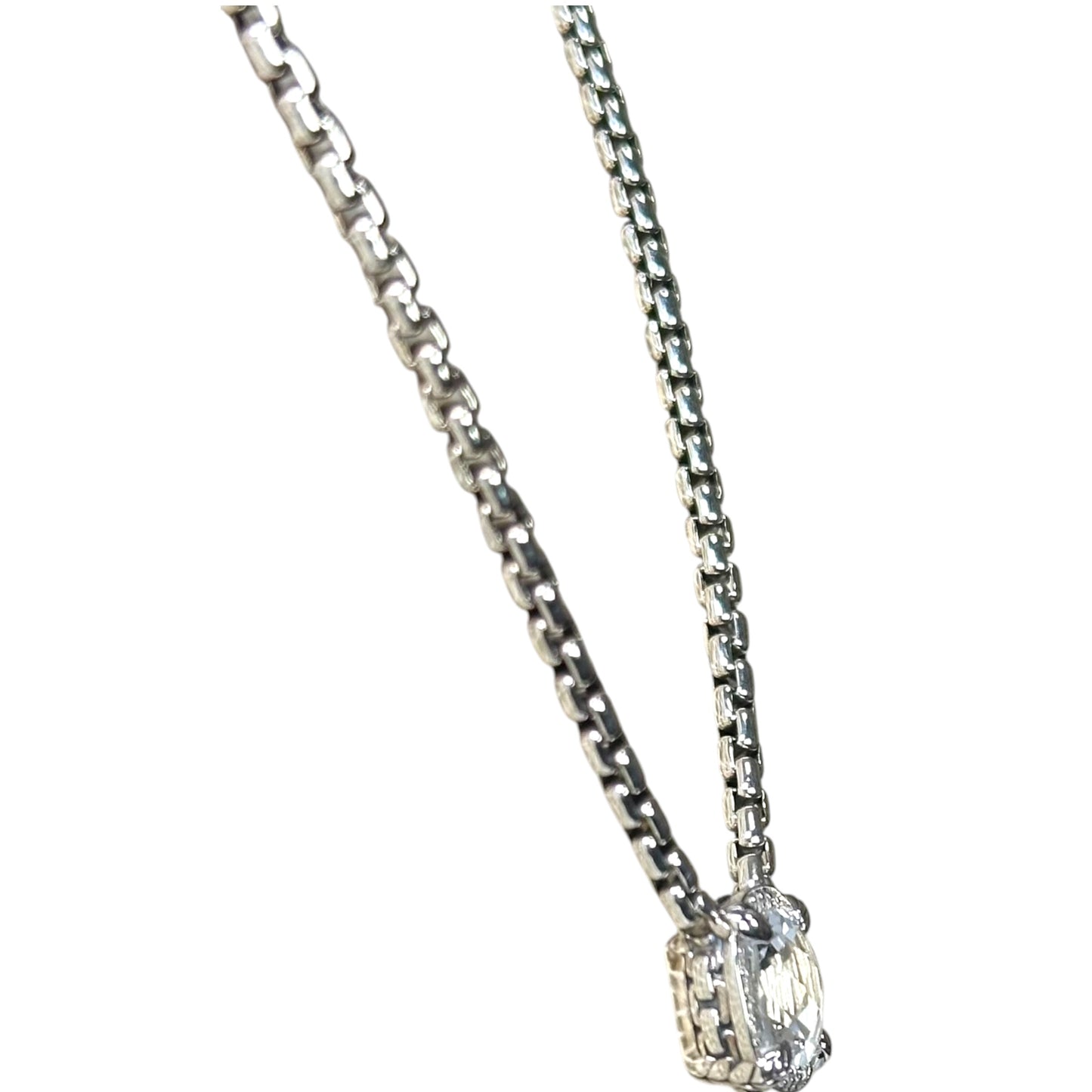 JAI By John Hardy Quartz & Diamond Accent Sterling Silver 19”