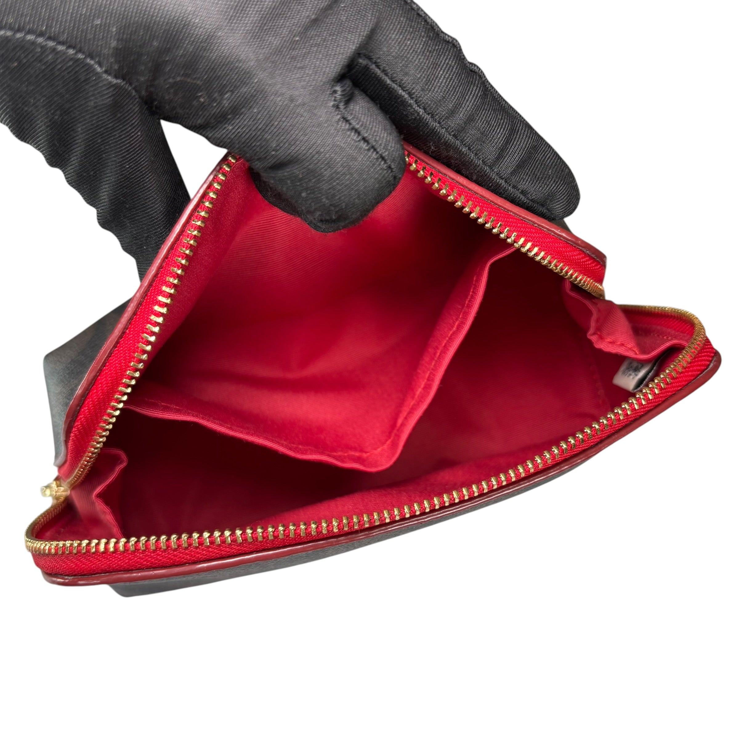Coach Cosmetic PVC Signature C Zippy Pouch Case – Elliott's Luxury