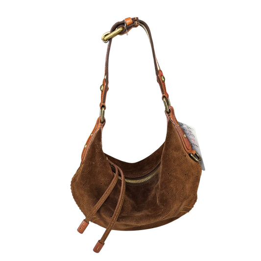Louis Vuitton Y2K Mahina Monogram Brown Suede PM Hobo