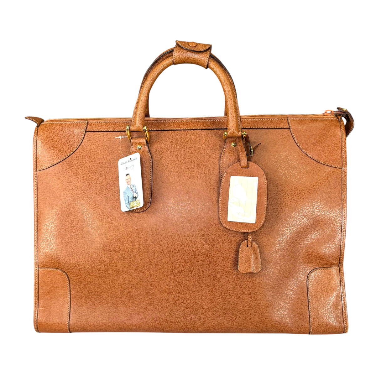 Gucci Brown 90’s XL Luggage Business Bag