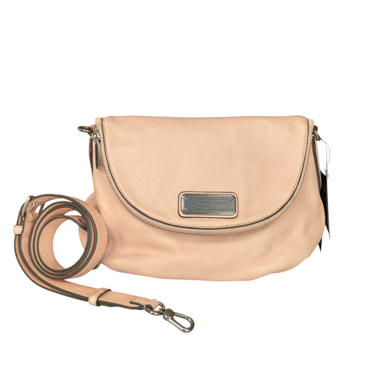 Marc By Marc Natasha Pink Crossbody Leather Satchel