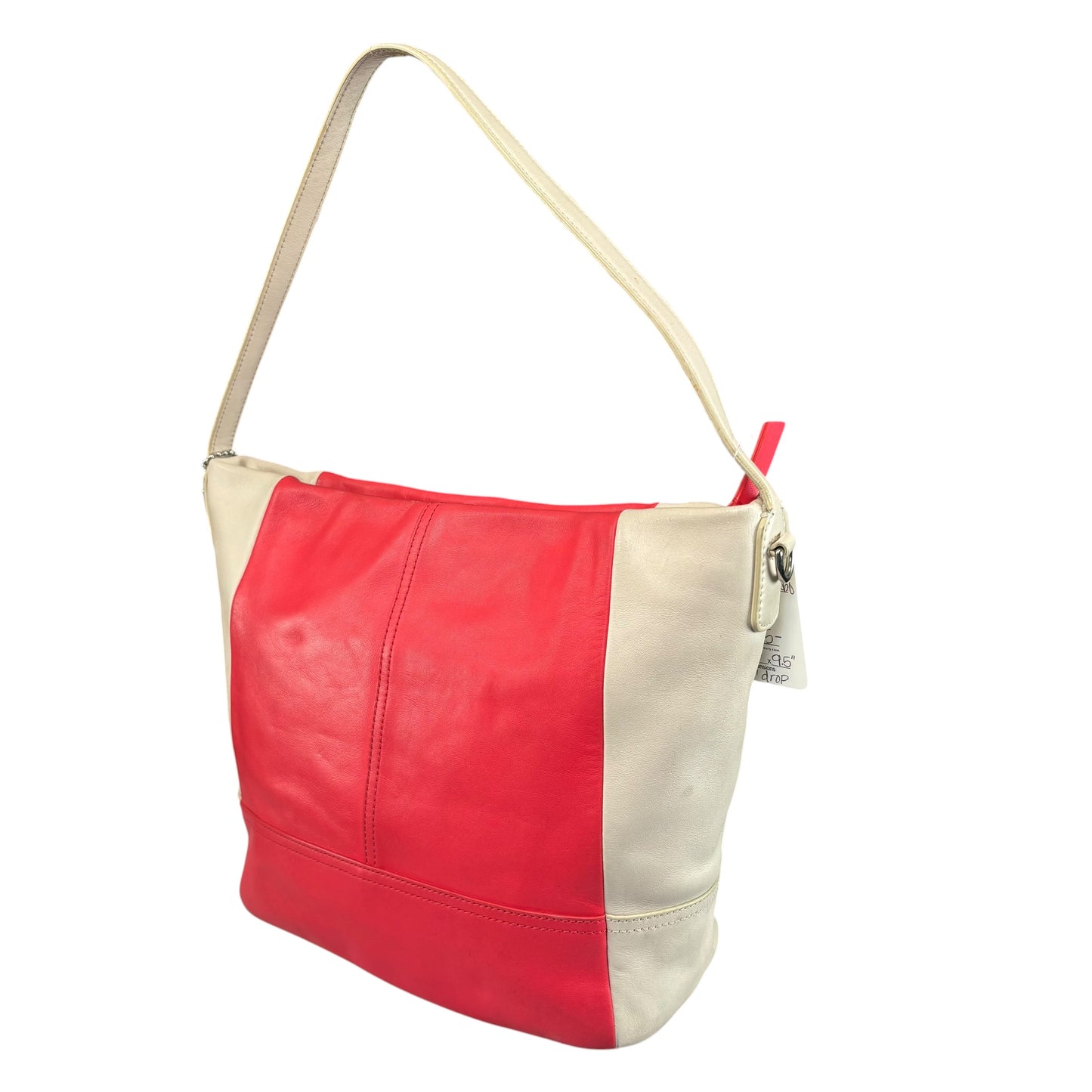 Coach Legacy Pink SHW ColorBlock Y2K Weekend Hobo Purse