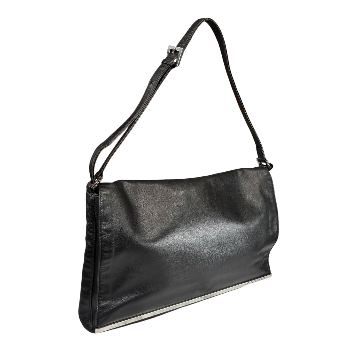 Fendi Y2K Max Slim MaMa Bar Baguette Shoulder Purse