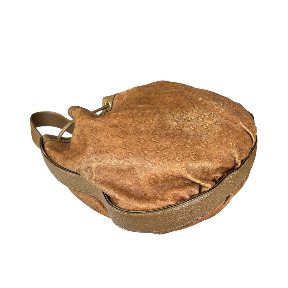Gucci GG GHW Icon XL Brown Shoulder Hobo Bag