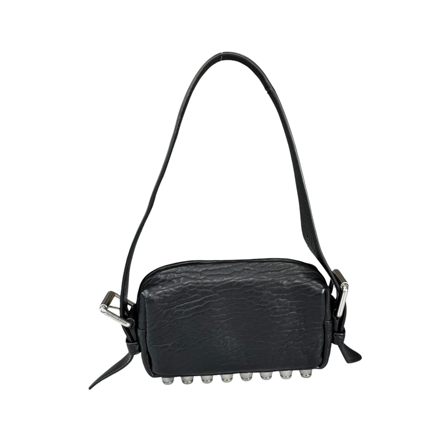 Alexander Wang Mini Ricco Black Leather Studded 2-Way Purse