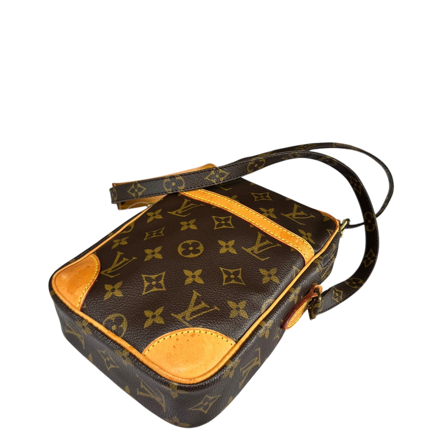 Louis Vuitton Danube PM Crossbody Monogram Canvas Bag