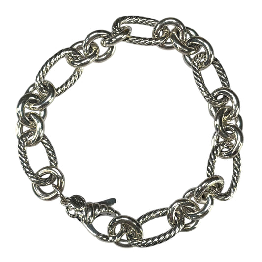 JAI by John Hardy Chunky Sterling Silver Oval Cable Link Bracelet 7” 925