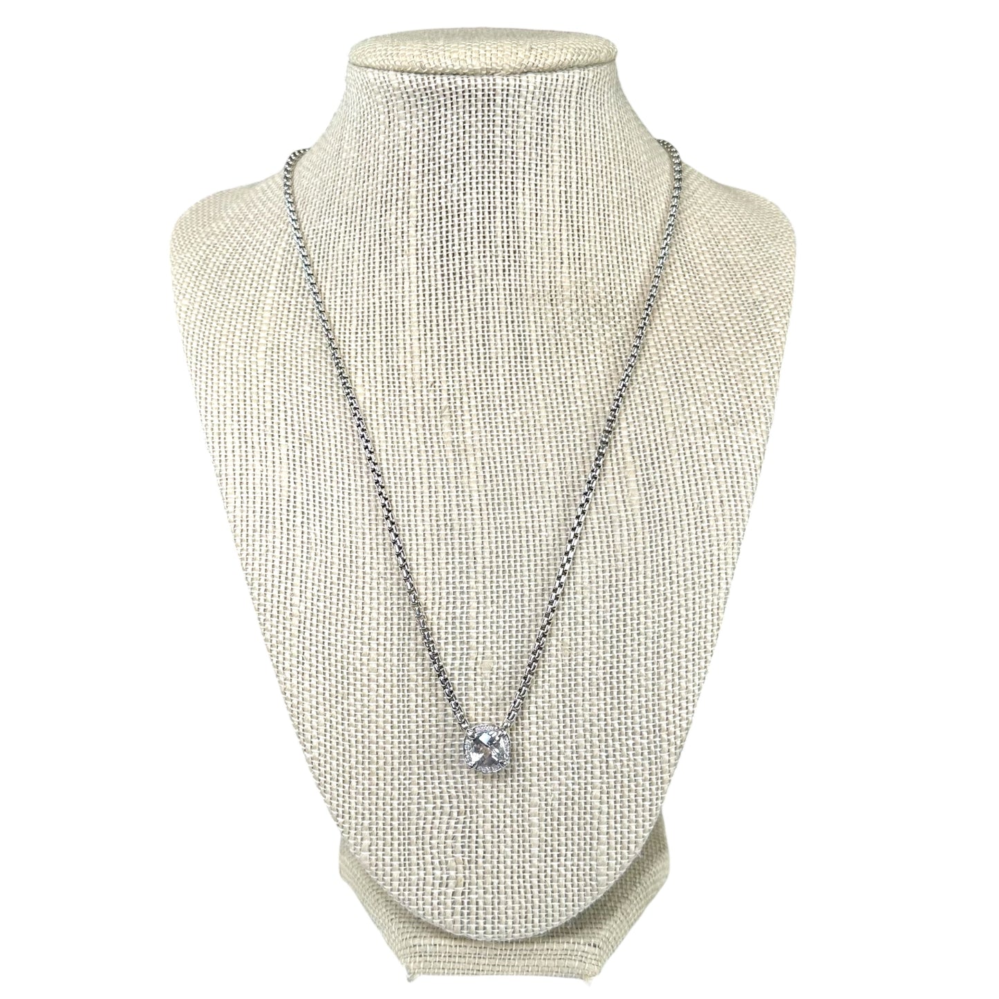 JAI By John Hardy Quartz & Diamond Accent Sterling Silver 19”