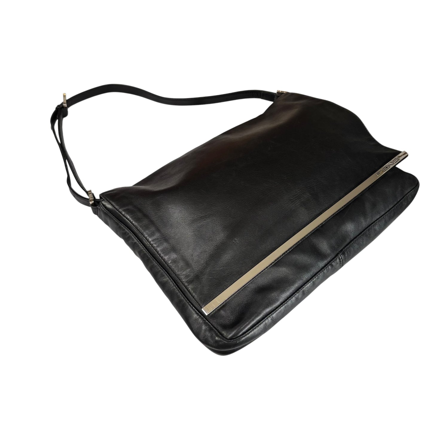 Fendi Y2K Max Slim MaMa Bar Baguette Shoulder Purse