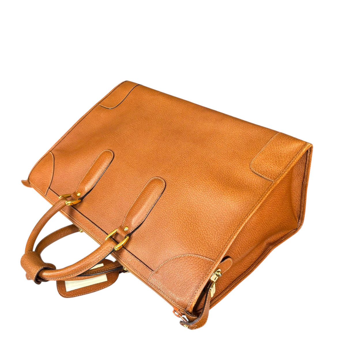 Gucci Brown 90’s XL Luggage Business Bag