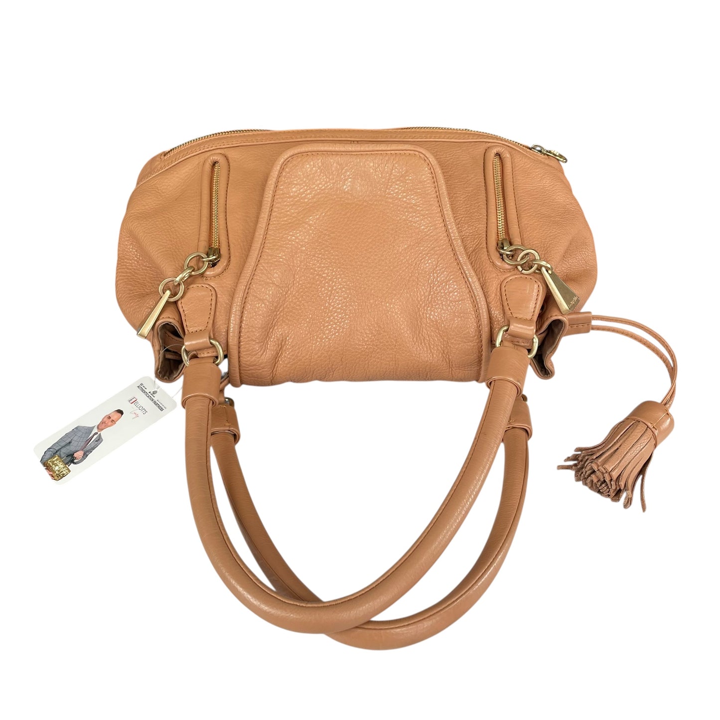 See By Chloe Cherry Blush Pink Leather DrawString Snap 2-Way Shoulder Purse