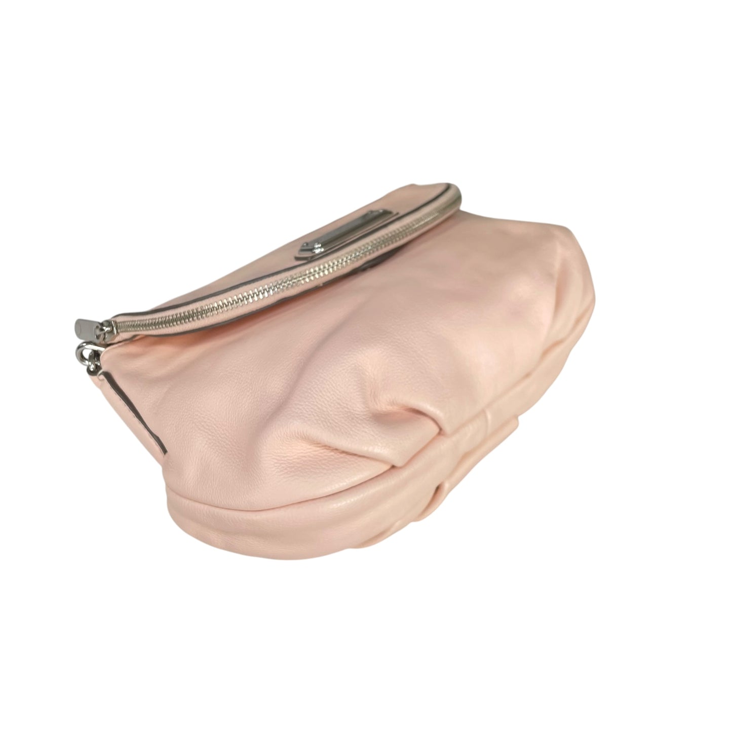 Marc By Marc Natasha Pink Crossbody Leather Satchel