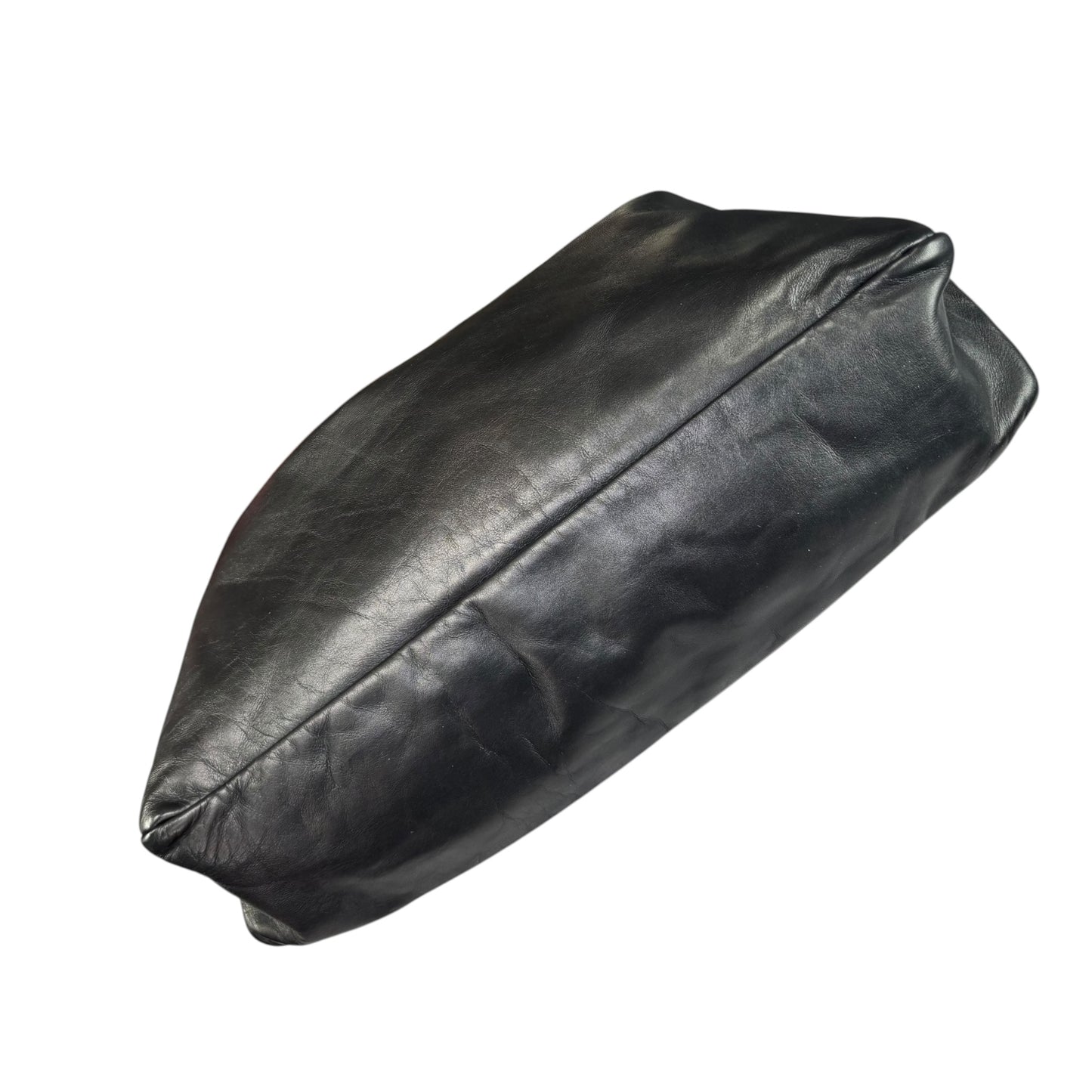 Gucci Y2K Horsebit GHW Black Leather Shoulder Hobo Purse