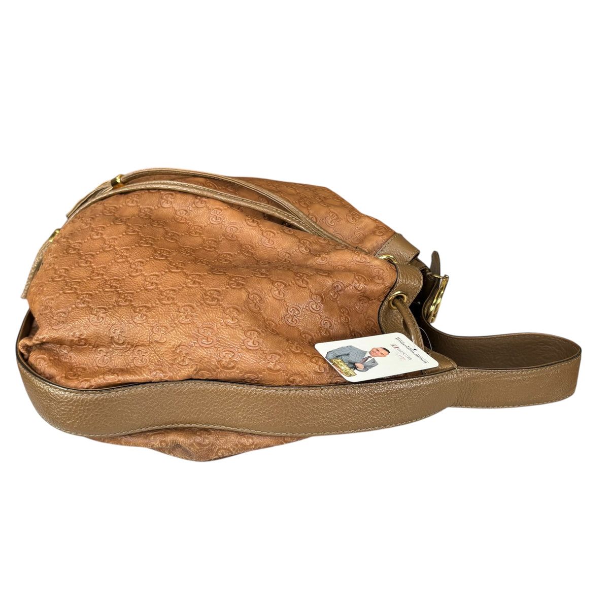 Gucci GG GHW Icon XL Brown Shoulder Hobo Bag