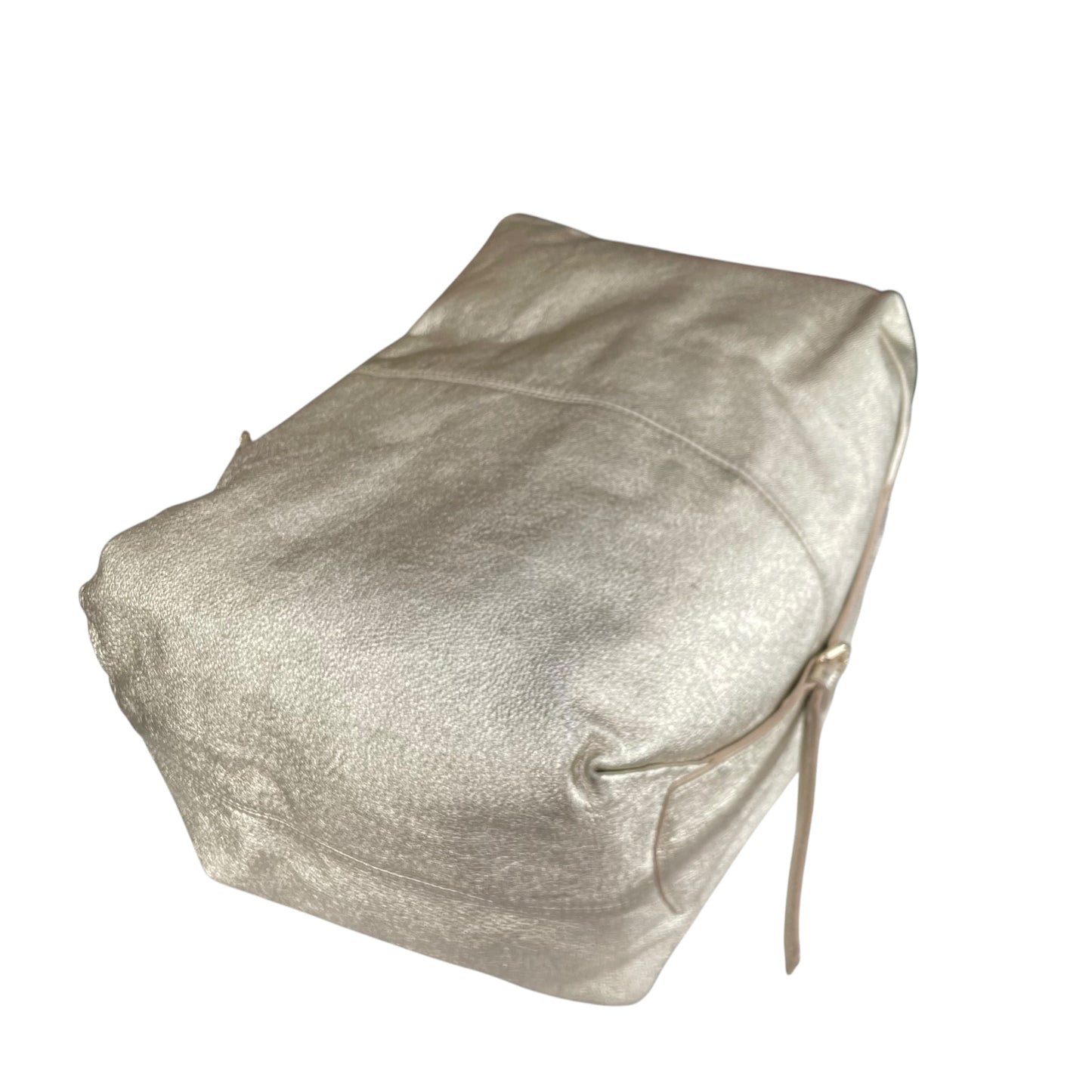 Jimmy Choo Y2K Metallic GHW Aged Golden Foil Leather XL Hobo