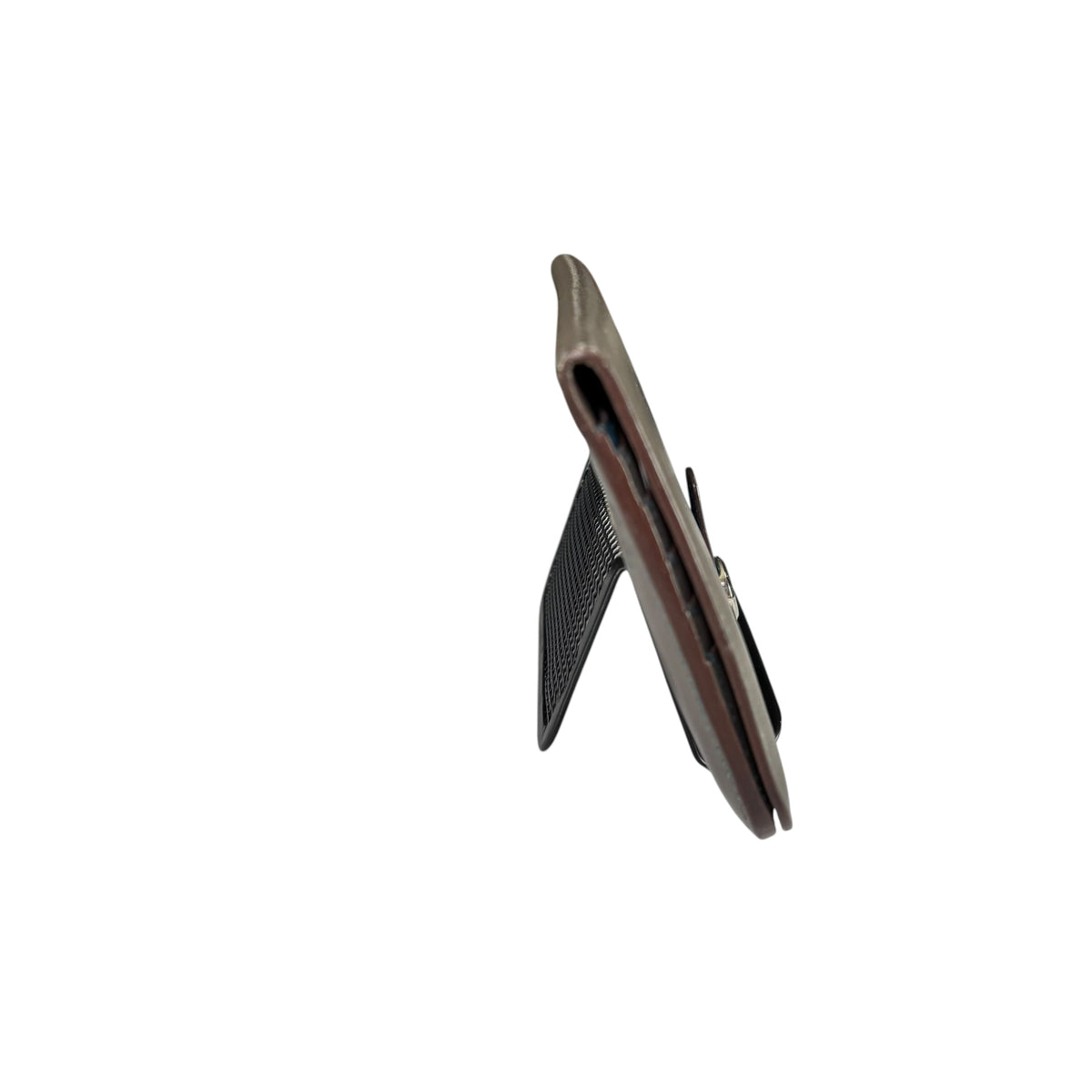 Hermes Dogon Clemence Étain & Navy Blue Palladium Long Wallet