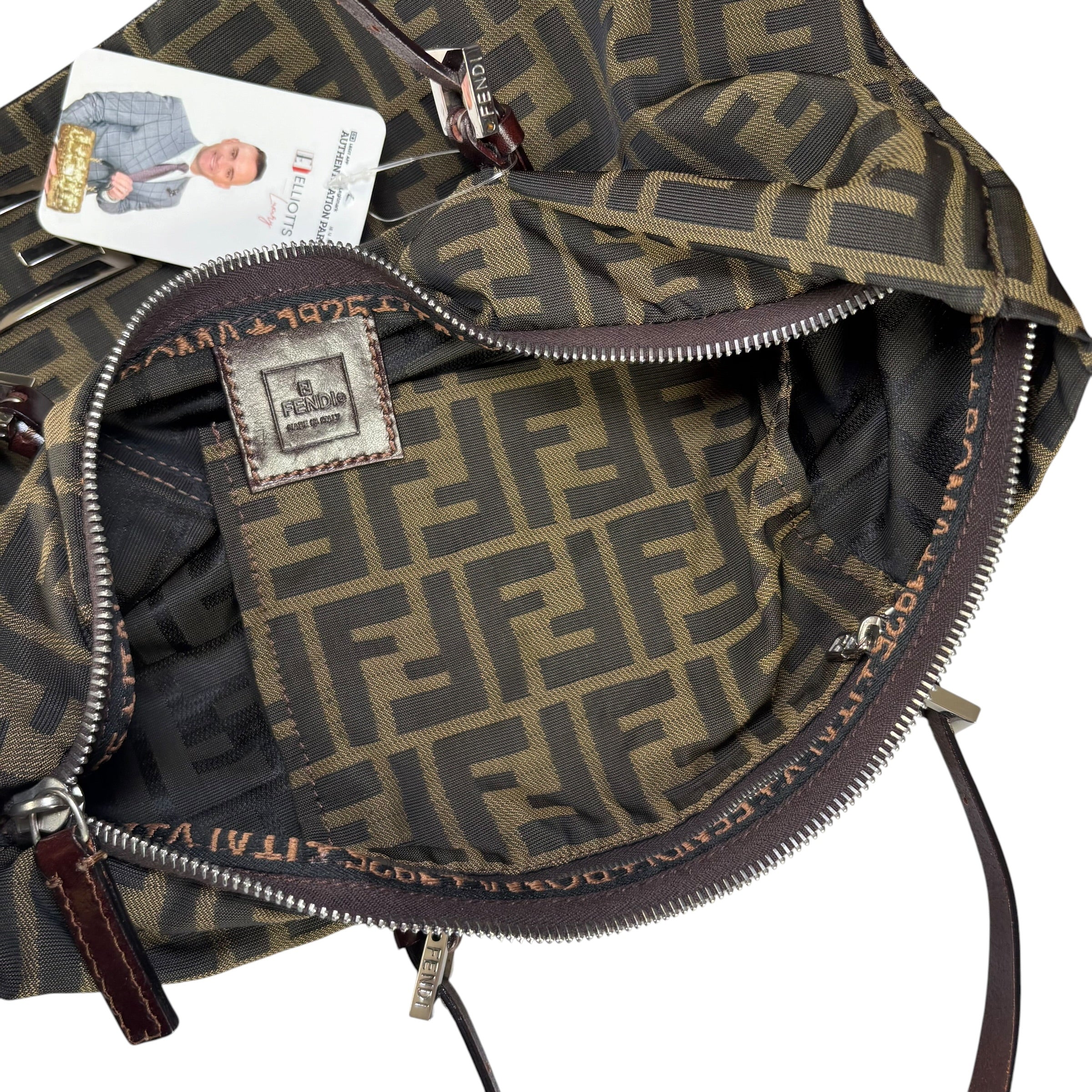 Fendi Zucca Y2K Canvas Mini Bucket Tote Purse – Elliott's Luxury