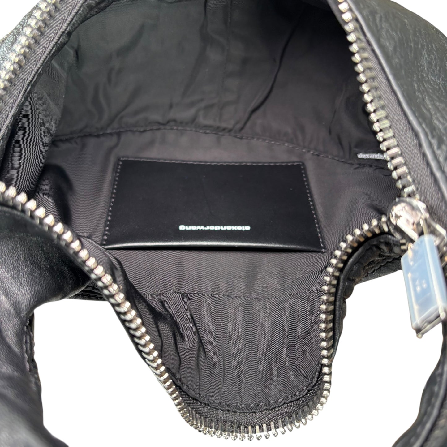 Alexander Wang Mini ZipTwist 2-Way Leather SHW Purse