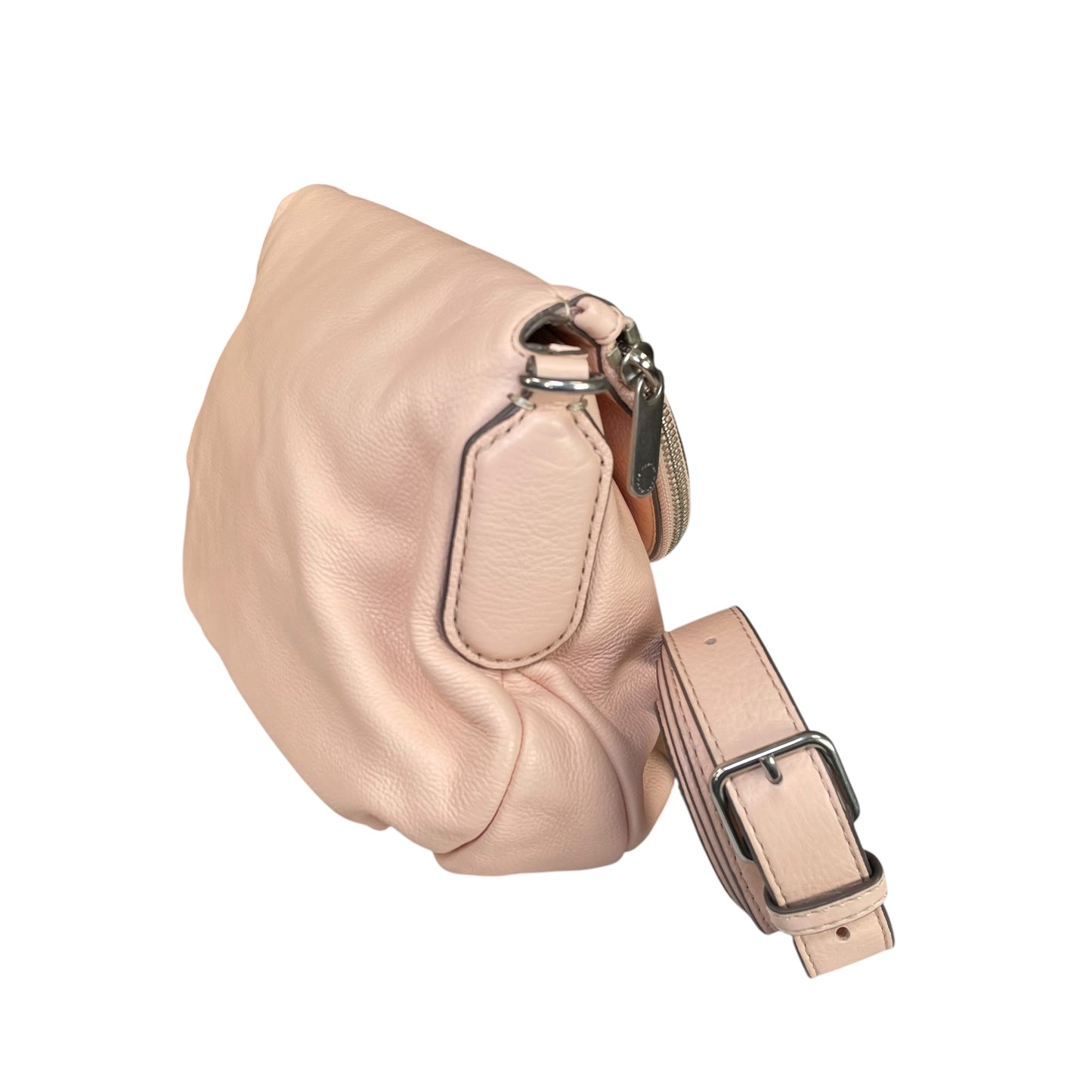 Marc By Marc Natasha Pink Crossbody Leather Satchel