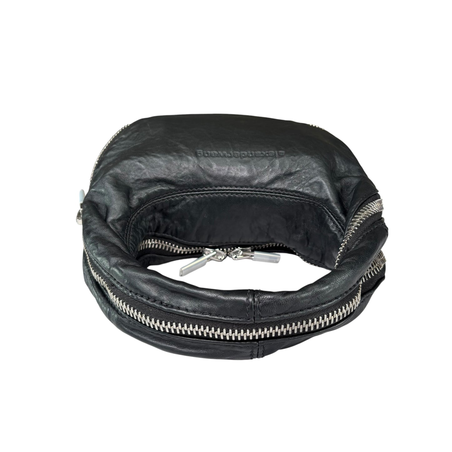 Alexander Wang Mini ZipTwist 2-Way Leather SHW Purse