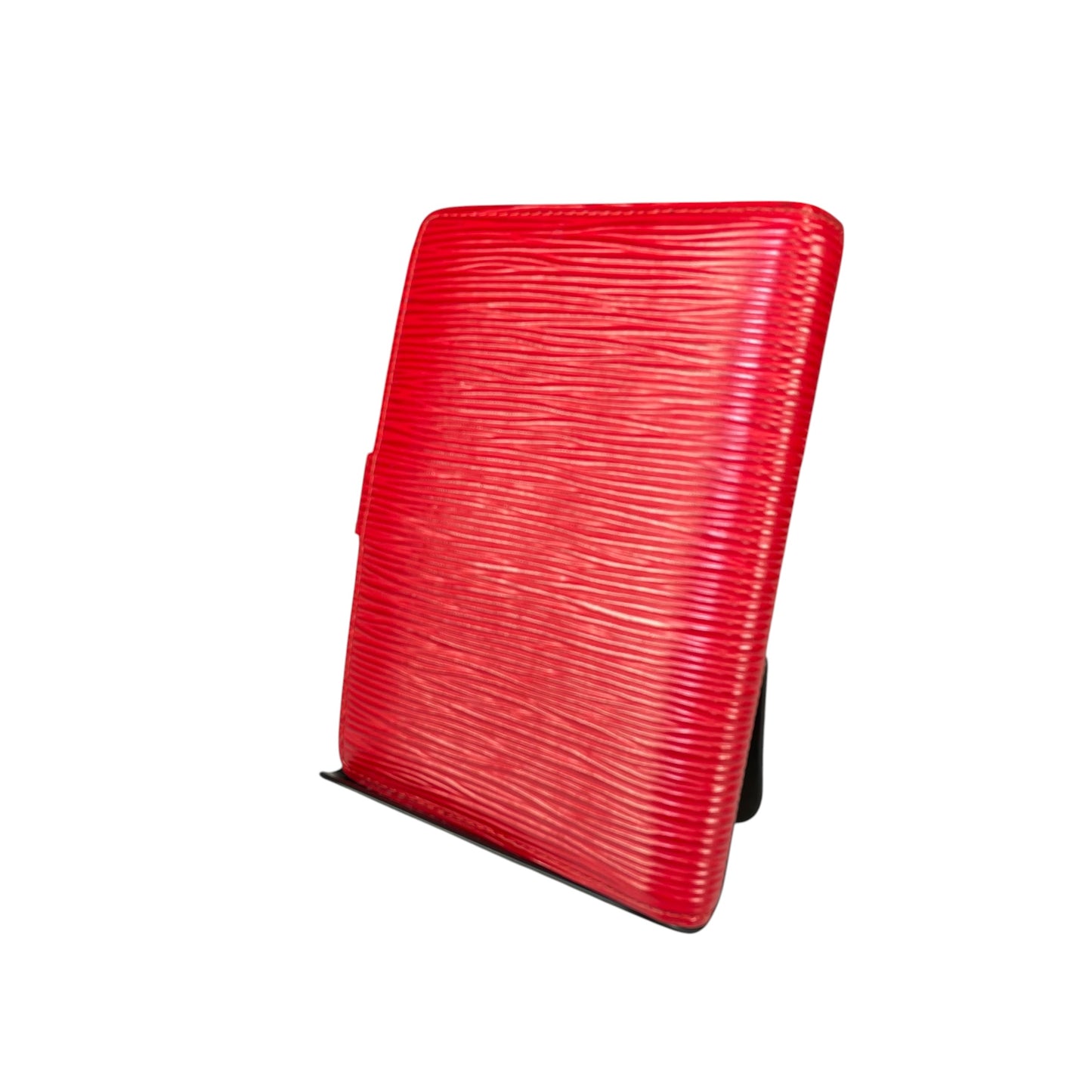 Louis Vuitton Agenda PM Red Epi Leather Gold Hardware Snap Closure Organizer