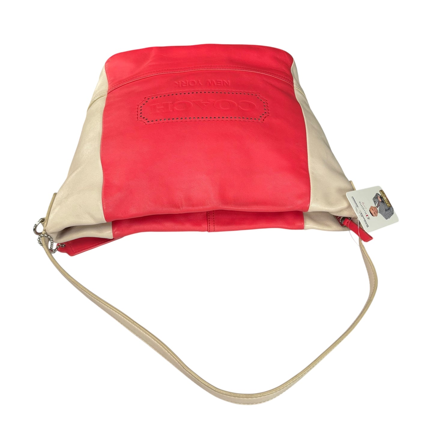 Coach Legacy Pink SHW ColorBlock Y2K Weekend Hobo Purse