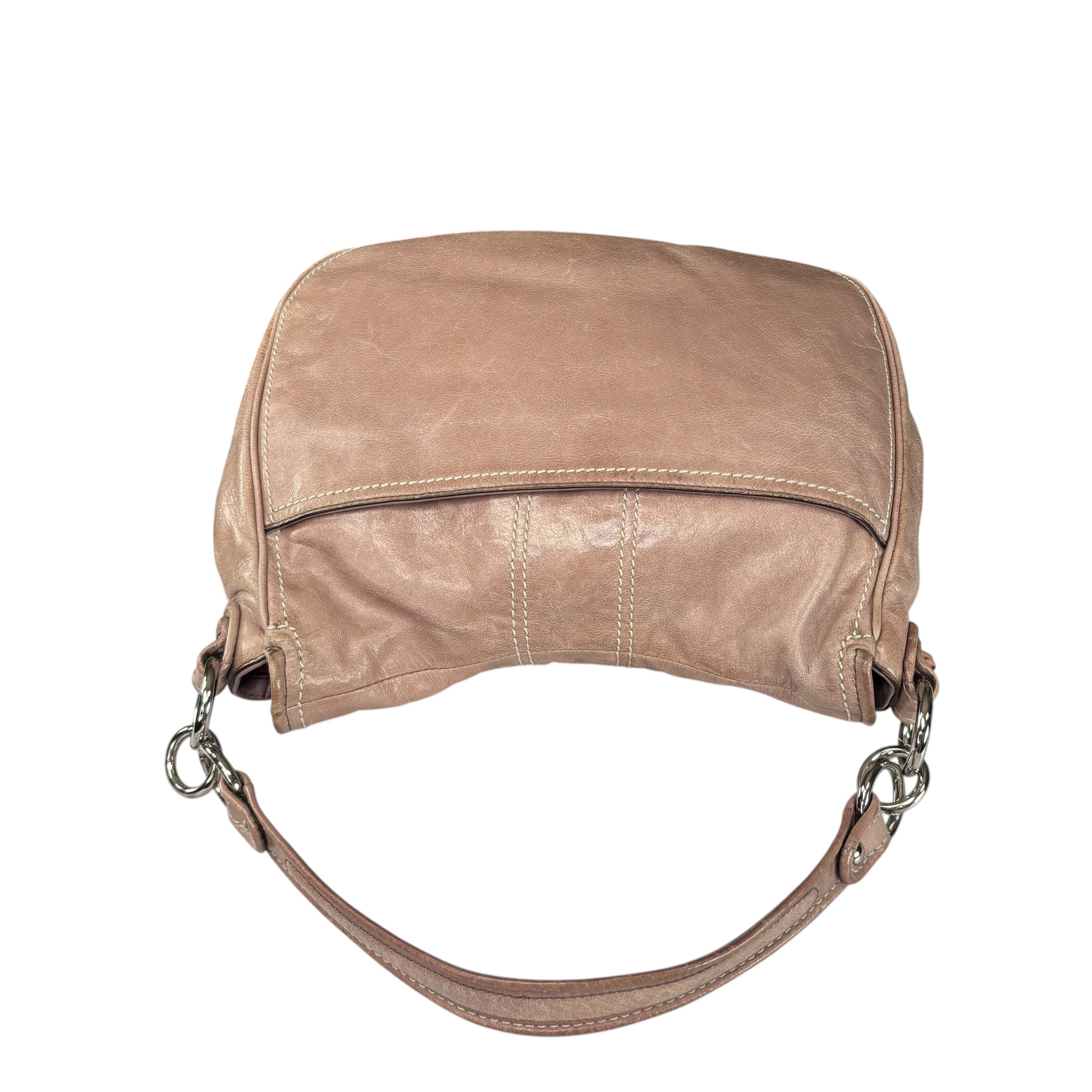 Coach Y2K Taupe Distressed Soho Buckle Shoulder Purse – Elliott's
