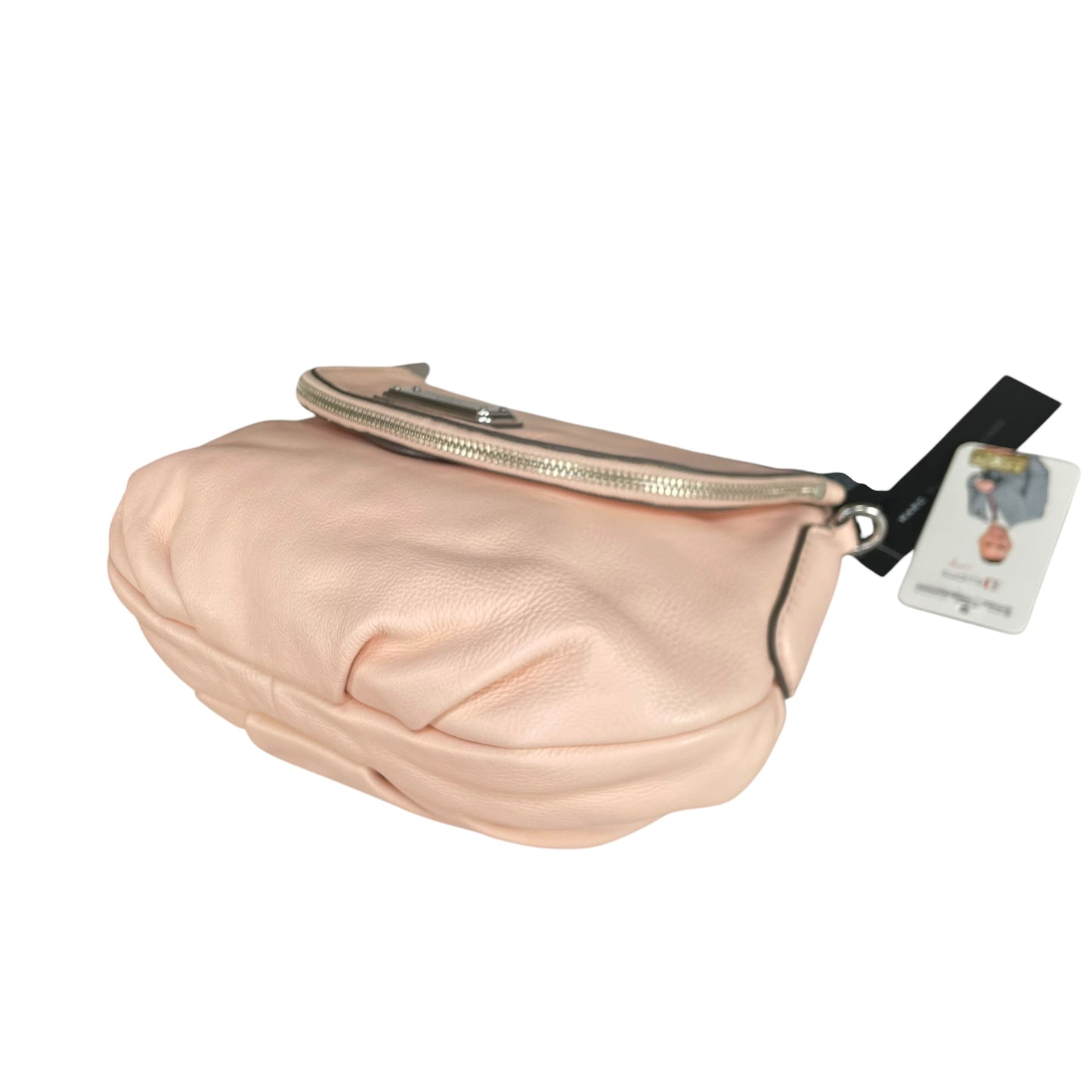 Marc By Marc Natasha Pink Crossbody Leather Satchel