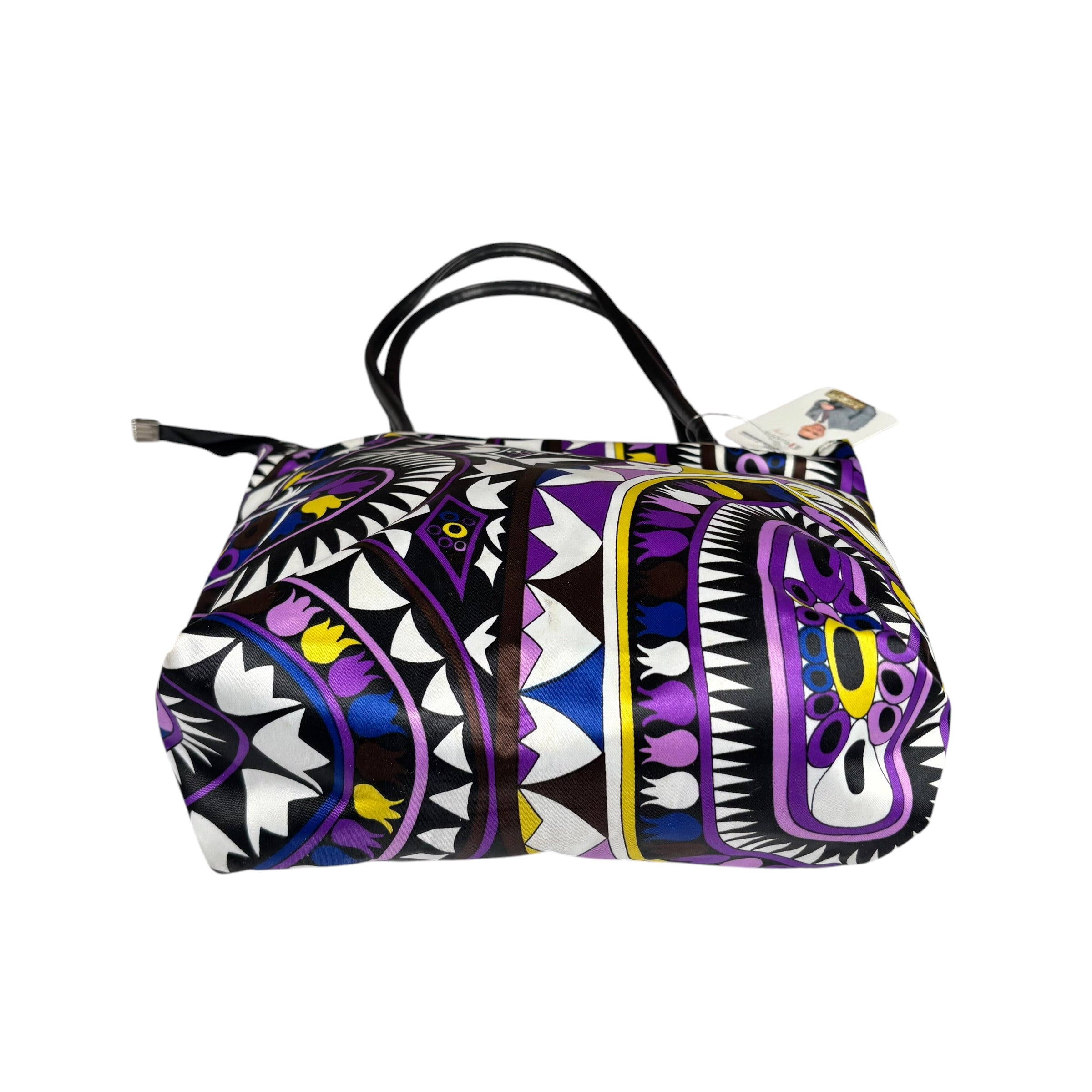 Emilio Pucci Nylon Floral Geo Mini Tote Bag Purse – Elliott's Luxury