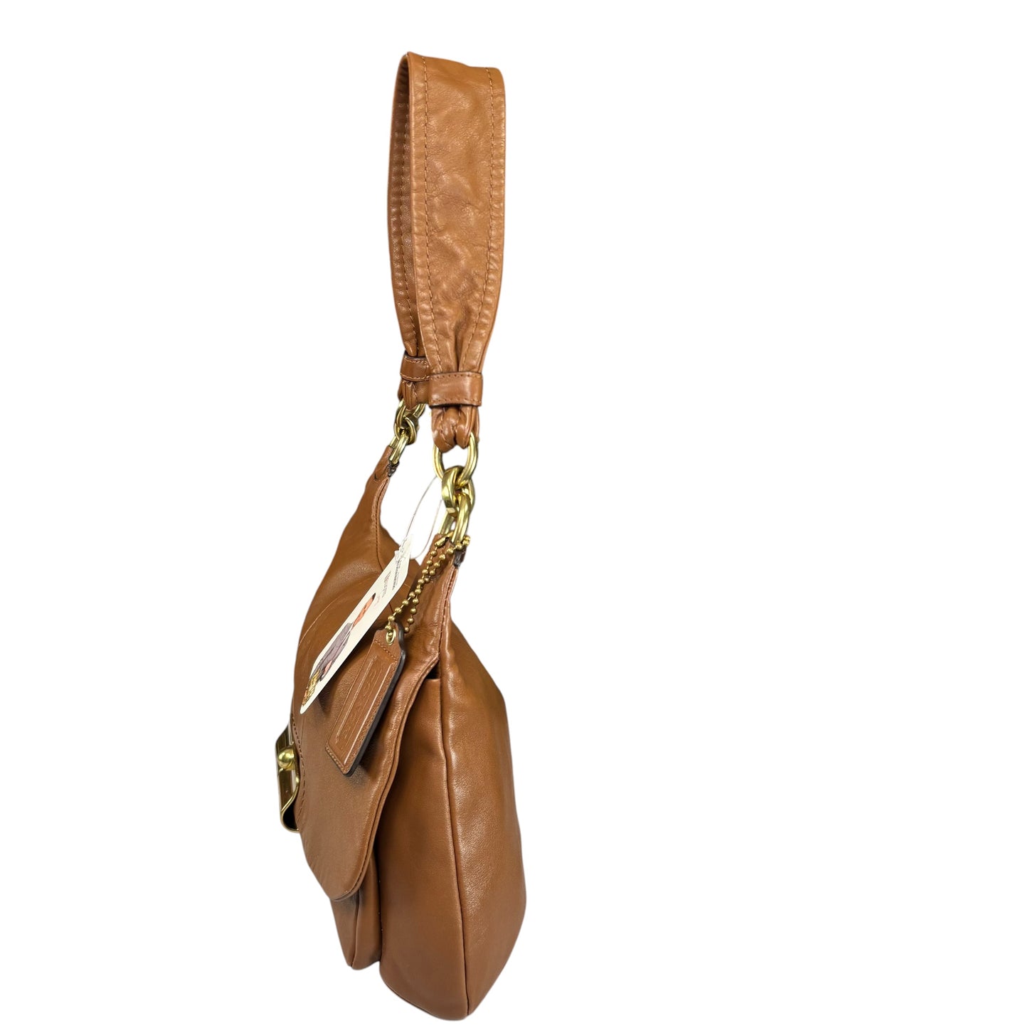 Coach Y2K Kristin Brown Leather BHW Shoulder 2-Way Purse