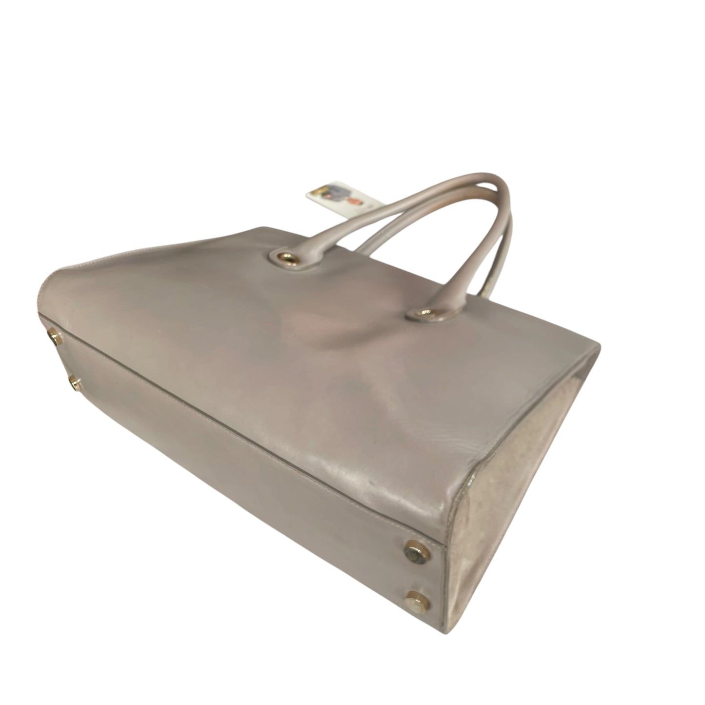 Jimmy Choo Y2K Riley Grey GHW Clip Lock Lilac Leather East West Tote
