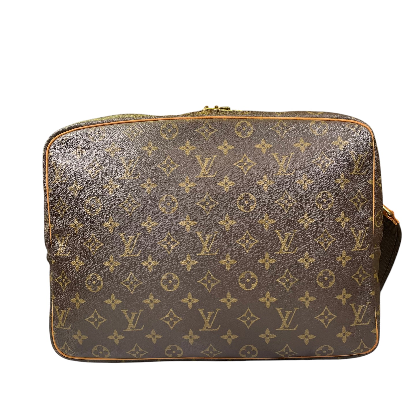 Louis Vuitton GM Reporter Monogram Crossbody Luggage Bag