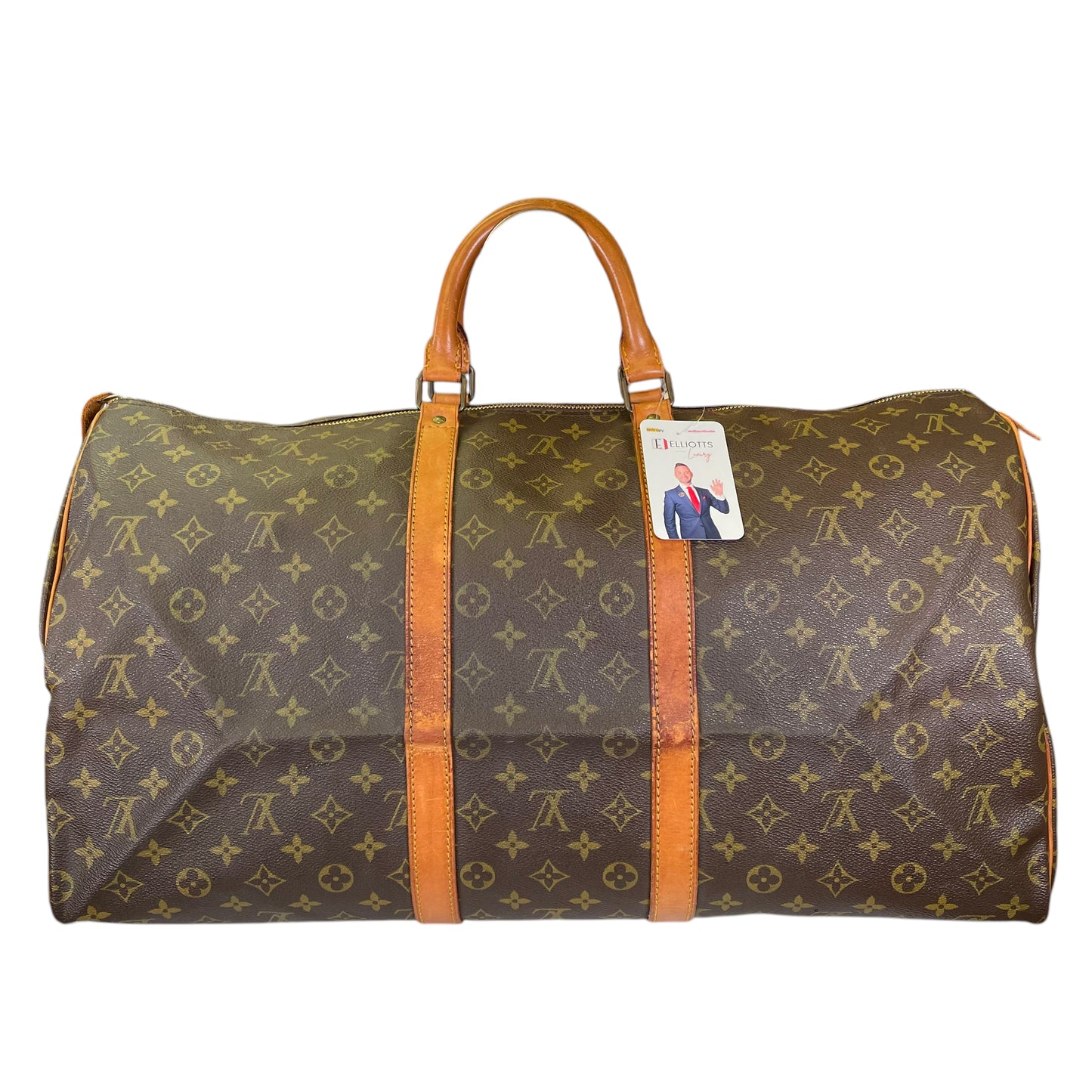 Louis Vuitton Keepall 55 Monogram Duffel Travel Bag