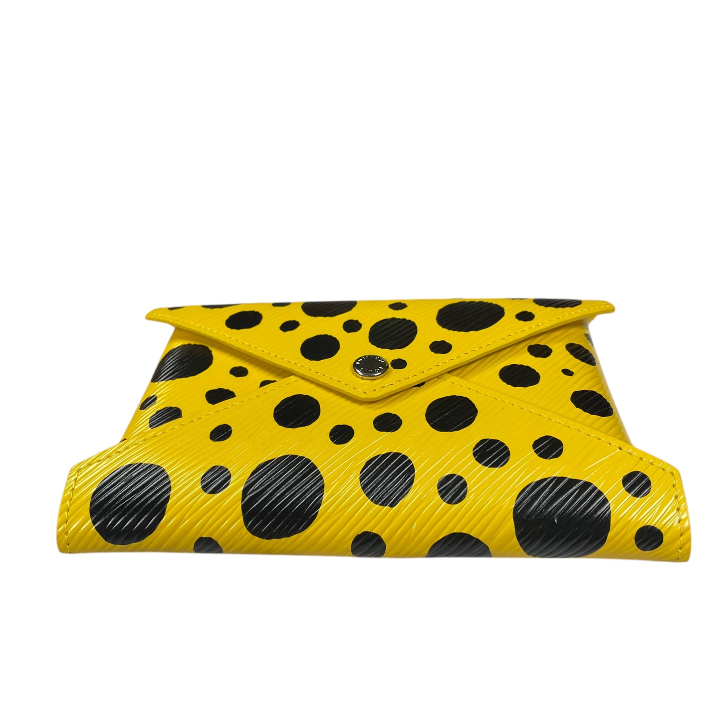 Louis Vuitton Epi Yellow & Black Bumble Bee Dots Kusama Kirigami Pochette Medium